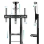 TOOQ Soporte suelo ruedas regulable "ARES" 60-100"